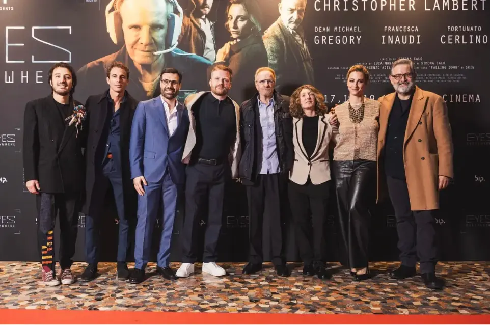 Foto di un'anteprima cinematografica
